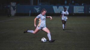 Two second-half goals lift No. 9 West Virginia over Texas Tech, 2-1